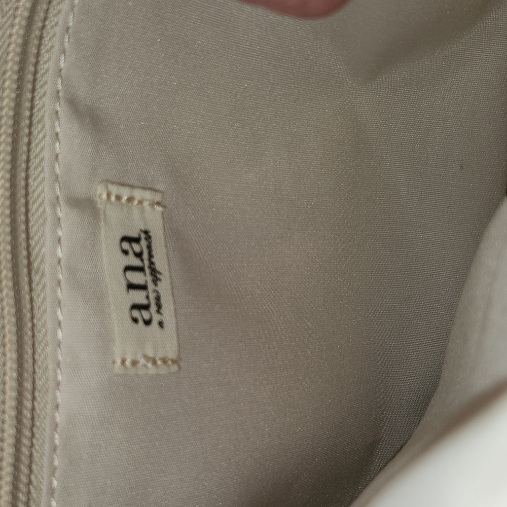 a.n.a Tan and Cream Crossbody Bag - Picture 6 of 7